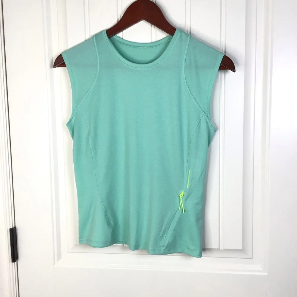 LULULEMON Cap Sleeve Hiking Tank Top in Wild Mint Size Small.
